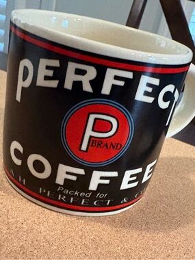 Vintage 1992 Perfect "P" Coffee Mug – YesterYear Brand by Westwood Retro Mug
